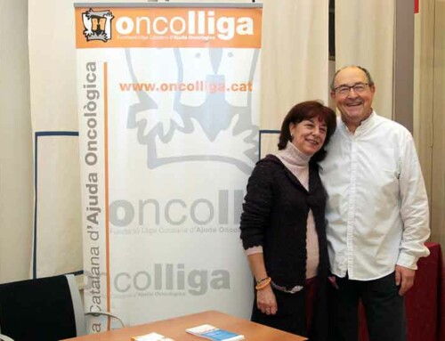 Oncolliga es promociona en un acte de Foment del Treball