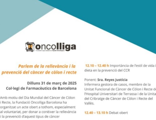 Organitzem la jornada “Parlem de la rellevància i la prevenció del càncer de còlon i recte”