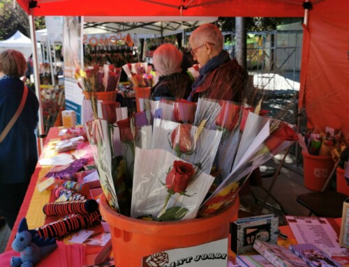 La Fundació Oncolliga celebra Sant Jordi, el dia més bonic de l’any!