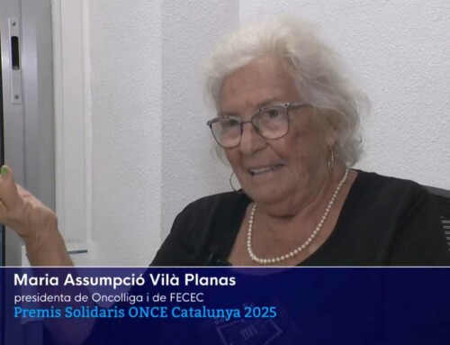 RTVE entrevista M. Assumpció Vilà, guardonada amb un dels Premis Solidaris ONCE Catalunya 2025