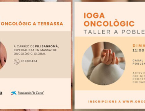 Nous serveis d’Oncolliga: massatge oncològic a Terrassa i ioga oncològic al Poblenou