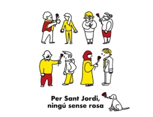 Oncolliga omple els carrers per Sant Jordi amb activitats solidàries arreu del territori