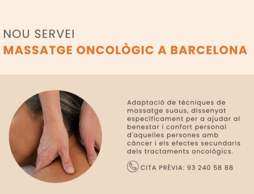 Nou servei d’Oncolliga: Massatge Oncològic a Barcelona