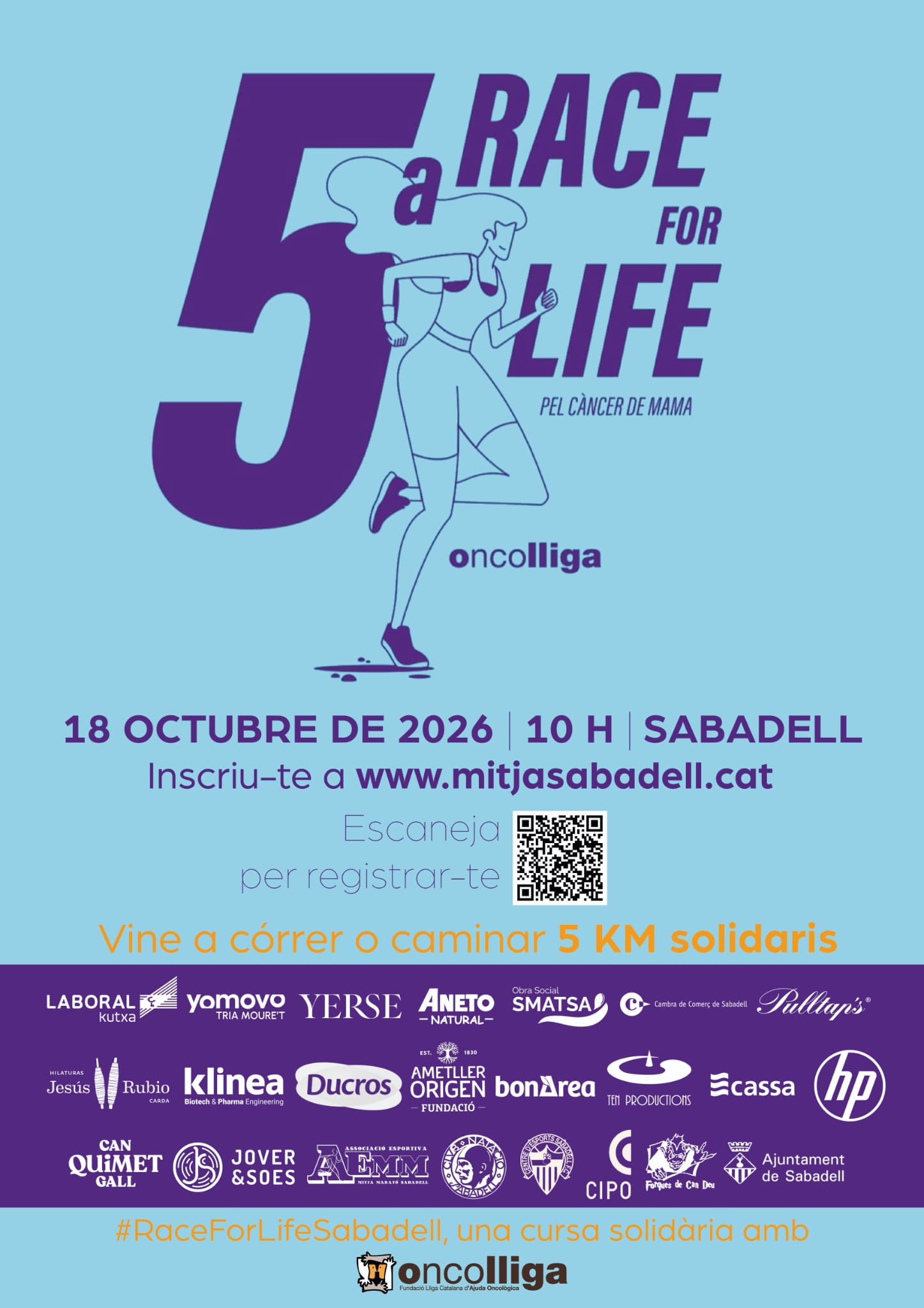 Race for Life pel Càncer de Mama